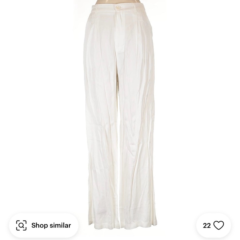 12th Tribe White Women's Pants